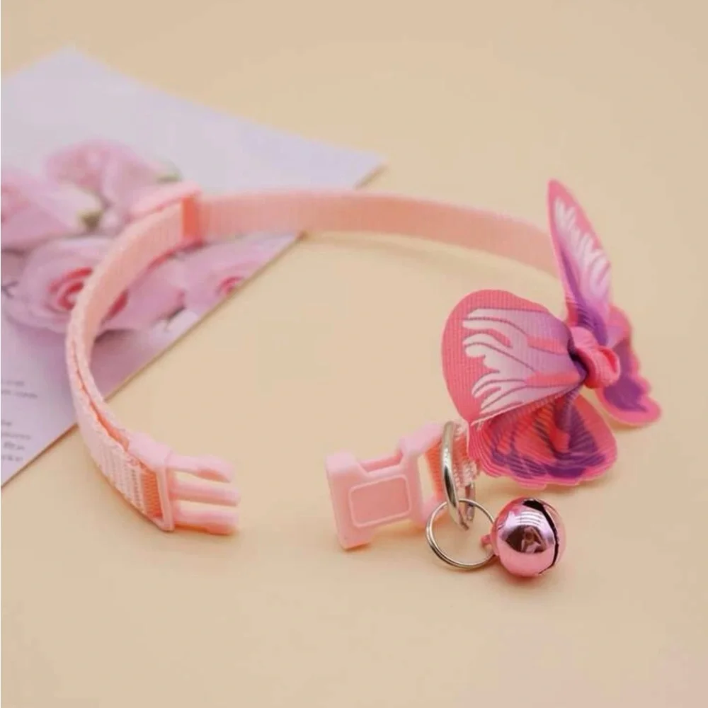 Cat leash, flower cat leash collar, pet supplies